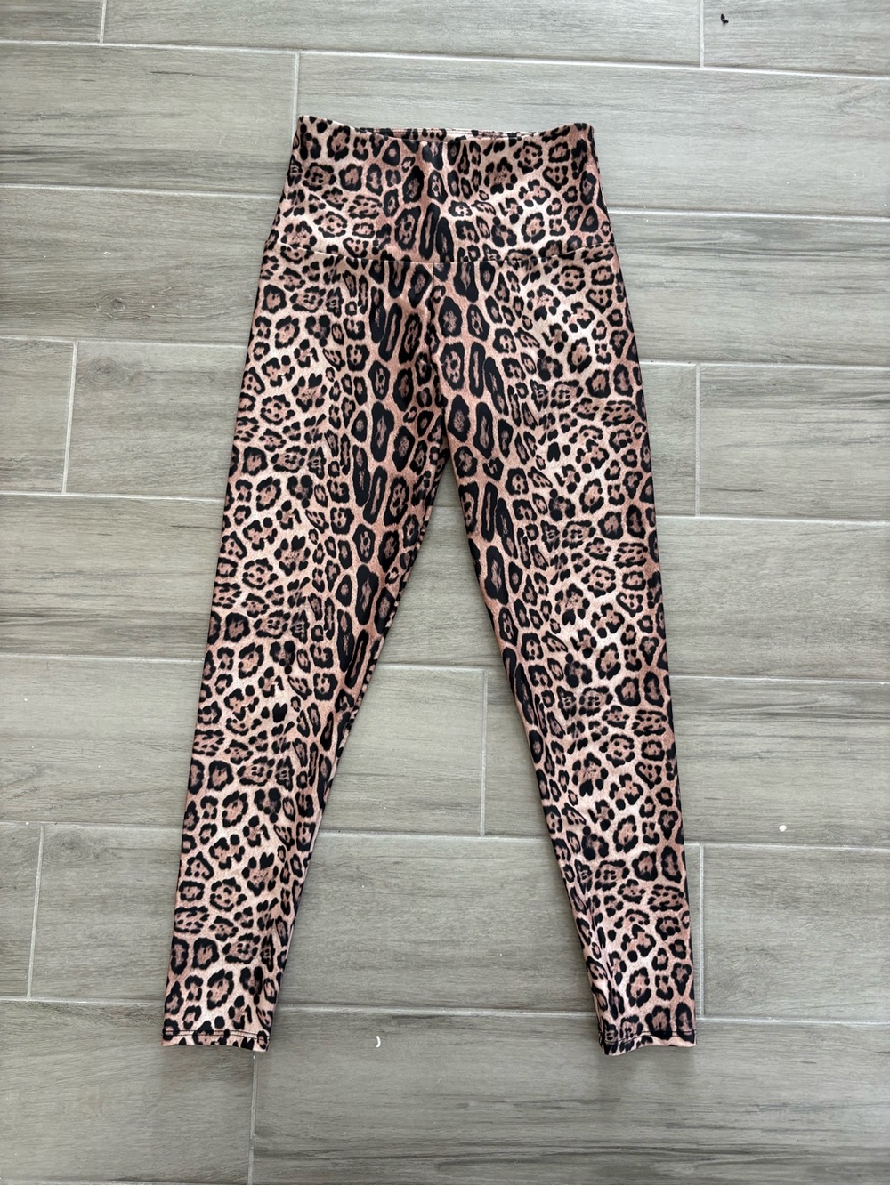 Onzie Leopard Print High Waist Leggings - S/M
